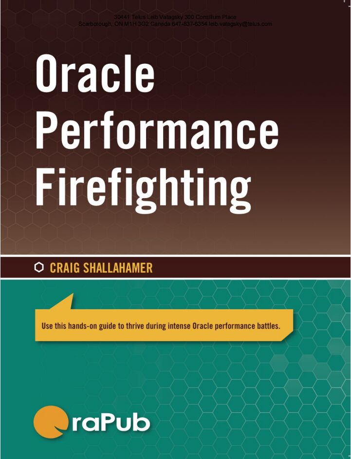 Oracle Performance Firefighting PDF 下载-第2张图片